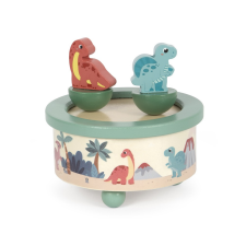 Small foot játék fa zenés doboz Dinoszauruszos játékhangszer