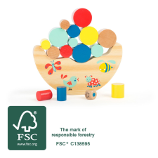 Small foot készségfejlesztő egyensúly játék erdő kreatív és készségfejlesztő