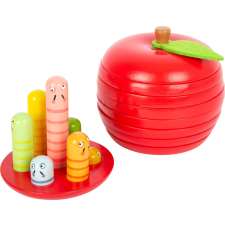  small foot Skládačka jablko s červíky - poškozený obal készségfejlesztő