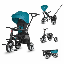 SmartBaby Coccolle Spectra Plus teljesen összecsukható tricikli Turquoise Tide tricikli