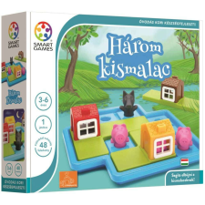 SmartGames Három kismalac Készségfejlesztő játék kreatív és készségfejlesztő
