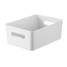 SMARTSTORE Műanyag tárolódoboz, 15,4 liter, "Compact L", fehér (CSDSMART13) (CSDSMART13) bútor