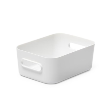 SMARTSTORE Műanyag tárolódoboz, 1,5 liter, "Compact S", fehér (CSDSMART05) (CSDSMART05) bútor