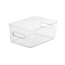 SMARTSTORE Műanyag tárolódoboz, 5,3 liter, smartstore &quot;compact clear m&quot;, átlátszó bútor