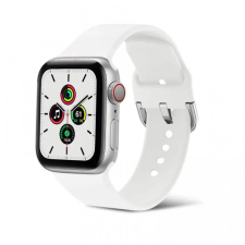 Smartwatcherz Apple Watch Csatos Szilikon Szíj - Fehér, 40/41/42mm, M/L okosóra kellék