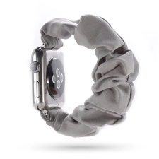 Smartwatcherz Apple Watch Frilly Szövet Szíj - Szürke, 40/41/42mm okosóra kellék