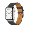 Smartwatcherz Apple Watch Leather Fit Bőr Szíj - Szürke, 44/45/46/49mm