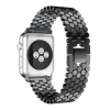 Smartwatcherz Apple Watch Octagon Rozsdamentes Acél Szíj - Fekete, 44/45/46/49mm
