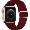 Smartwatcherz Apple Watch Rugalmas Szövet Szíj - Bordó, 40/41/42mm