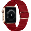 Smartwatcherz Apple Watch Rugalmas Szövet Szíj - Piros, 44/45/46/49mm