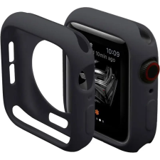 Smartwatcherz Apple Watch Soft Szilikon Tok - Fekete, 44mm okosóra kellék