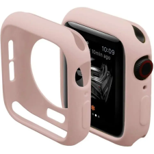 Smartwatcherz Apple Watch Soft Szilikon Tok - Rózsaszín, 45mm okosóra kellék