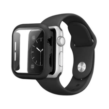 Smartwatcherz Apple Watch Szíj és Tok (Azonos Színben) - Fekete, 45mm, M/L okosóra kellék