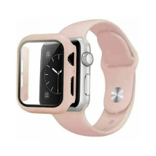 Smartwatcherz Apple Watch Szíj és Tok (Azonos Színben) - Pink Sand, 44mm, M/L okosóra kellék
