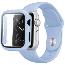 Smartwatcherz Apple Watch Szíj és Tok (Azonos Színben) - Sky blue, 44mm, M/L okosóra kellék