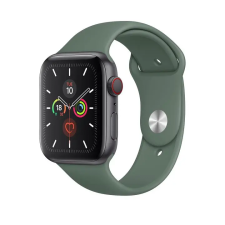 Smartwatcherz Apple Watch Szilikon Szíj - Fenyő zöld, 44/45/46/49mm, S/M okosóra kellék
