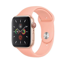 Smartwatcherz Apple Watch Szilikon Szíj - Grapefruit, 44/45/46/49mm, S/M okosóra kellék