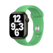 Smartwatcherz Apple Watch Szilikon Szíj - Zöld, 40/41/42mm, M/L okosóra kellék