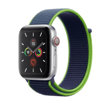Smartwatcherz Apple Watch Szövet Szíj - Neon lime, 40/41/42mm okosóra kellék