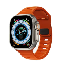 Smartwatcherz Apple Watch TrailBlazer Szilikon Szíj - Narancssárga, 44/45/46/49mm okosóra kellék