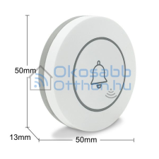 SmartWise RF nyomógomb / csengőgomb csengő