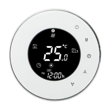 Smartzilla Tuya okos termosztát Fan Coil rendszerhez fehér (2044108) (smart2044108) okos kiegészítő