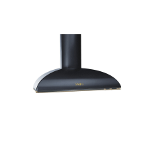 Smeg COLONIALE design kürtős fali páraelszívó, 90 cm, antracit páraelszívó