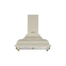 Smeg CORTINA design kürtős fali páraelszívó, 60 cm, bézs páraelszívó