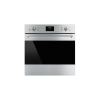 Smeg HŐLÉGKEVERÉSES SÜTŐ, Classica design, 60 cm, ES LCD, inox