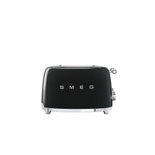 Smeg KENYÉRPIRÍTÓ, retro, 2x2 szeletes, fekete kenyérpirító