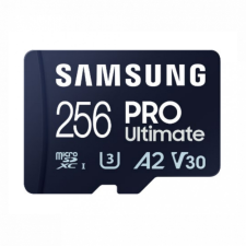 SMG PCC SAMSUNG Memóriakártya, PRO Ultimate 256GB, Class 10, V30, A2, Grade 3 (U3), R200/W130 memóriakártya