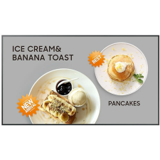 SMG VIS SAMSUNG 32" Smart Signage UHD 4K kijelző QMC monitor