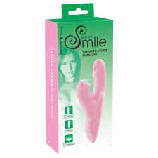 smile Smile Thumping G-Spot Massager - pulzáló, masszírozó vibrátor (pink) vibrátorok