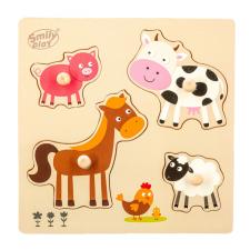 Smily Play Vidéki állatok - 8 darabos puzzle (SPW83798) puzzle, kirakós