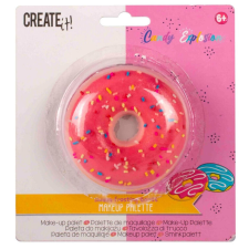 Smink paletta Fánk, Rózsaszín formájú, Create It! szépségszalon