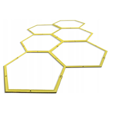 SMJ Koordinációs rács hatszögletű (ügyességi, taktikai) 3D hexa Dunlop futball felszerelés