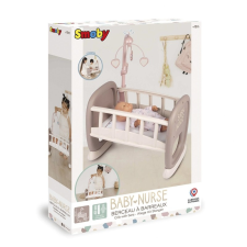 Smoby 220372 Baby Nurse Bölcső pasztell színben játékbaba felszerelés