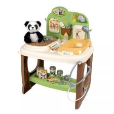 Smoby : Állatorvosi rendelő játékszett - 19 db-os, pandával orvosos játék