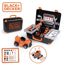 Smoby Black & Decker autószerelő készlet barkácsolás
