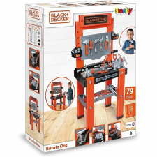 Smoby Black and Decker szerelőasztal 79 részes barkácsolás