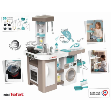  Smoby Tefal 2 az 1-ben konyha mosógéppel konyhakészlet