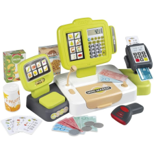 Smoby XL Mini Shop elektronikus játék pénztárgép mérleggel - kiwi zöld vásárlás