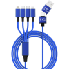 Smrter Hydra ELITE 6in1 Nylon-Ladekabel Typ USB-C, navyblue retail (SMRTER_ELITE_C_NB)