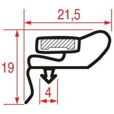  SNAP-IN GASKET 1564x720 mm beépíthető gépek kiegészítői