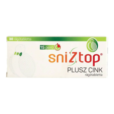 SnizTop RÁGÓTABLETTA 30DB vitamin és táplálékkiegészítő