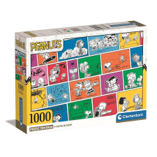 Snoopy 1000 db-os Compact puzzle Clementoni puzzle, kirakós