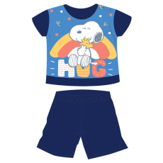 Snoopy rövid ujjú nyári baba pizsama