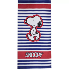 Snoopy Stripes fürdőlepedő, strand törölköző 70x140cm lakástextília