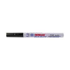 Snowman Lakkmarker snowman/dec fcp-12 3mm fine fekete filctoll, marker