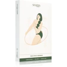 SNUGGS Period Underwear Brazilian: Light Flow menstruációs női alsó gyenge menstruációhoz méret S Black 1 db gyógyászati segédeszköz